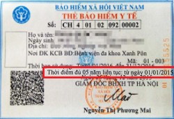 Quyền lợi khi tham gia Bảo hiểm y tế 05 năm liên tục