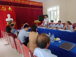 Đoàn thẩm định xã đạt bộ tiêu chí Quốc gia về Y tế đã có buổi làm việc tại xã Bắc Sơn về kết quả thực hiện bộ tiêu chí Quốc gia Y tế xã.
